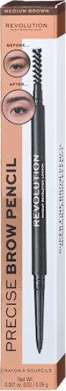Svinčnik za obrvi Precise Brow Pencil srednje rjav REVOLUTION