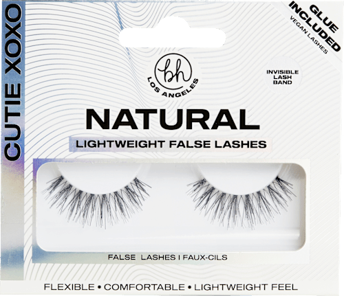 Künstliche Wimpern Natural Cutie Xoxo (1 Paar) bh cosmetics