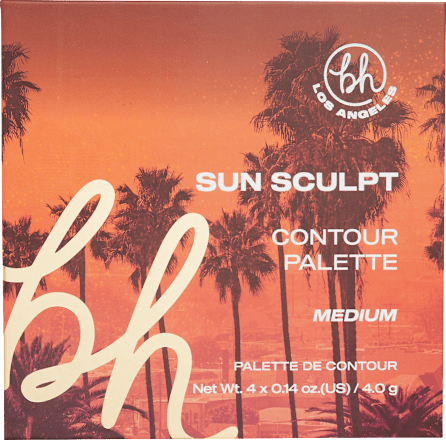 Contouringpalette Sun Sculpt Quad Medium bh cosmetics