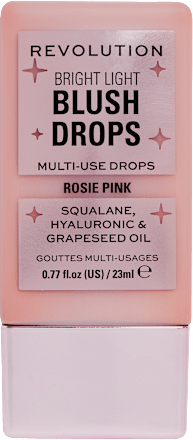 BRIGHT LIGHT BLUSH DROPS tečno rumenilo - Rosie Pink REVOLUTION