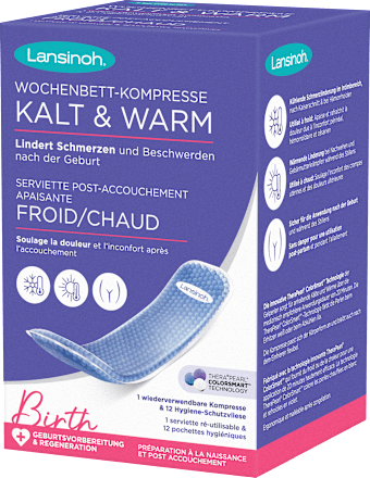 Wochenbettkompresse Kalt & Warm Lansinoh