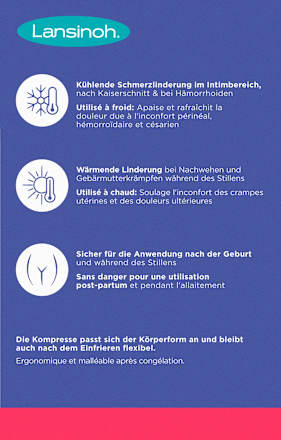 Wochenbettkompresse Kalt & Warm Lansinoh