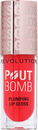 Lipgloss Pout Bomb, Cherry Red REVOLUTION