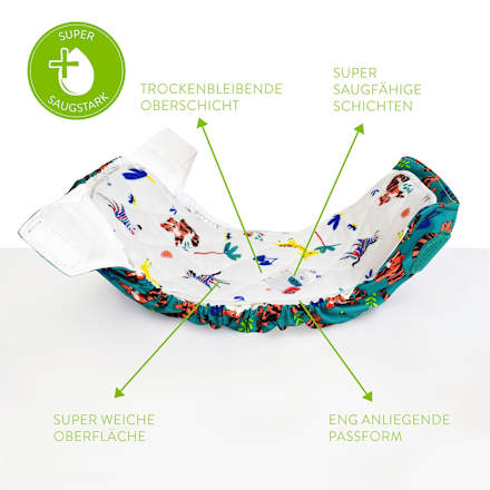 Stoffwindel-Einlage mioboost Bambino Mio