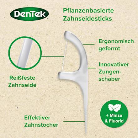 Zahnseidesticks Complete Clean DenTek