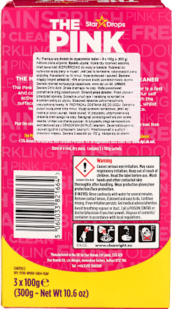 Proszek do czyszczenia WC (3 saszetki x 100 g) THE PINK STUFF