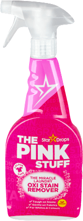THE MIRACLE LAUNDRY OXI STAIN REMOVER sredstvo protiv fleka sa odeće THE PINK STUFF