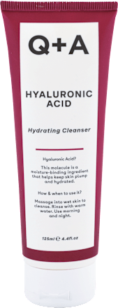 Detergente idratante viso con acido ialuronico Q+A