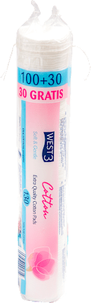 Cotton tupferi, 100+30 kom gratis WEST 3