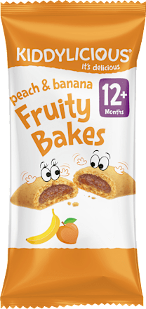 Ovocné koláčiky broskyňa-banán KIDDYLICIOUS