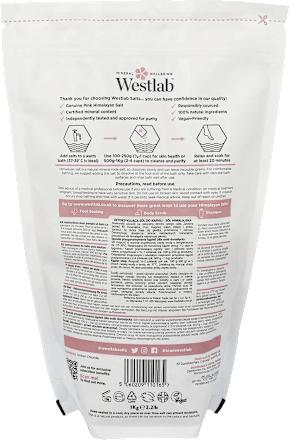 Oczyszczająca sól himalajska Westlab