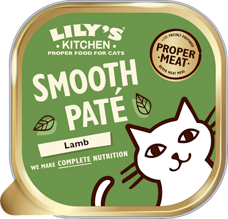 Nassfutter Katze mit Lamm, smooth paté LILY'S KITCHEN
