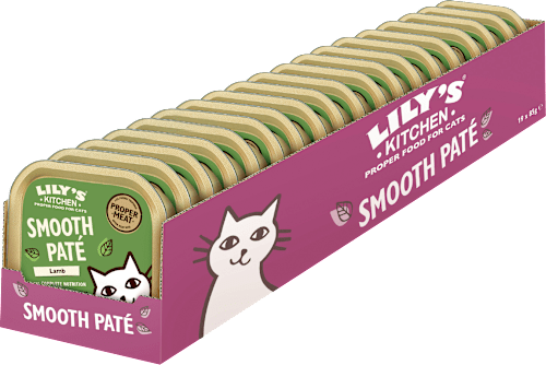 Nassfutter Katze mit Lamm, smooth paté LILY'S KITCHEN