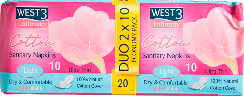 Intimate DUO Light ciklusni ulošci  WEST 3