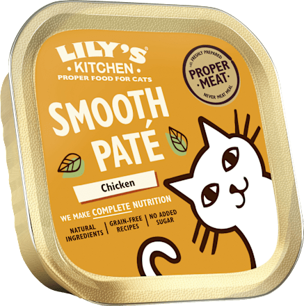 Nassfutter Katze mit Huhn, smooth paté LILY'S KITCHEN