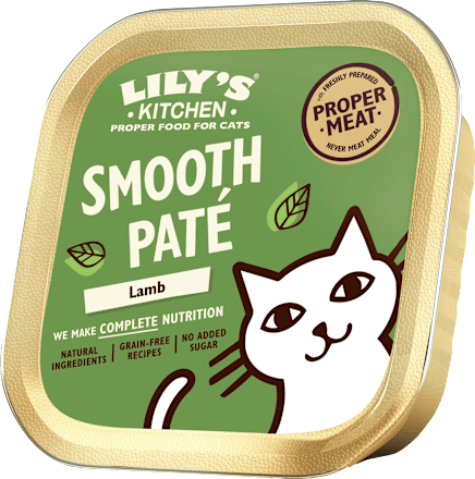 Nassfutter Katze mit Lamm, smooth paté LILY'S KITCHEN