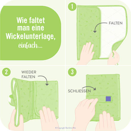 Wickelunterlage Bienenstock Bambino Mio