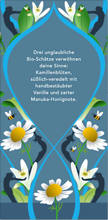 Kräutertee Kamille, Vanille & Manuka-Honig (20x1,6g) pukka