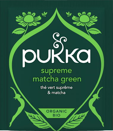Grüner Tee mit Matcha pukka