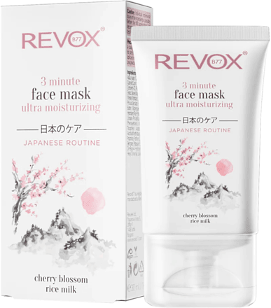 Japanese Routine Maschera viso 3 minuti REVOX B77