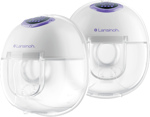 Doppelmilchpumpe tragbar, elektrisch Lansinoh