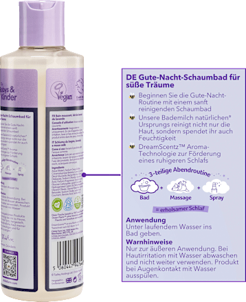 Baby Badezusatz Bademilch beruhigend SlumberTime Lavendel & Mondmilch Childs Farm