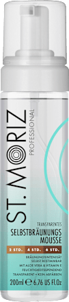 Transparentes Selbstbräunungs-Mousse St. Moriz