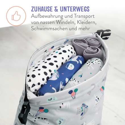 Windeltasche wasserdicht, Hinweg schweben Bambino Mio