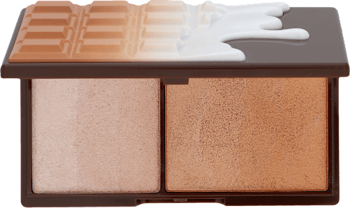 Палитра хайлайтър и бронзант Bronze and Shimmer I Heart Revolution