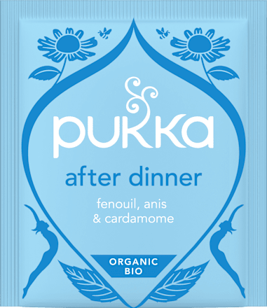 Kräutertee "After Dinner" mit Fenchel, Anis, Kardamom (20 Beutel)  pukka