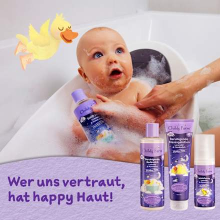 Baby Badezusatz Bademilch beruhigend SlumberTime Lavendel & Mondmilch Childs Farm