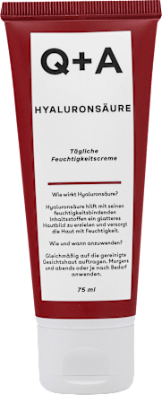 Feuchtigkeitscreme mit Hyaluronsäure Q+A