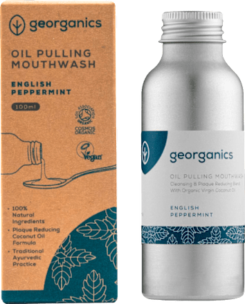 Mundziehöl english Peppermint Georganics