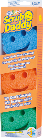 Hubky na čistenie Colors Scrub Daddy