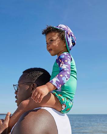 Schwimmwindel wiederverwendbar, Motiv Meerestiere, Gr. M (6-12 Monate) Bambino Mio