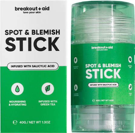 kaolinová pleťová maska v tyčince  breakout+aid