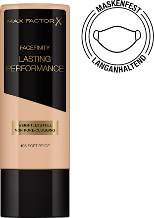 Foundation Facefinity Lasting Performance 105 Soft Beige MAX FACTOR