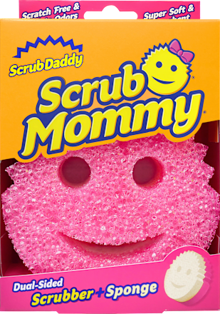 houbička růžová Scrub Mommy Scrub Daddy