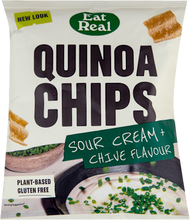 Chips od kinoe sa kiselim kremom I vlašcem Eat Real