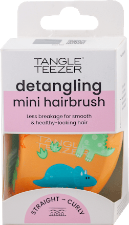 SMALL ORIGINAL ORANGE DINOSAUR  mini - dečija četka za kosu TANGLE TEEZER