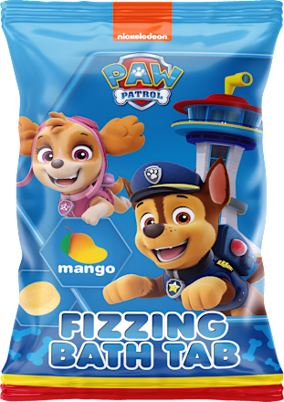 Šumivá tableta do kúpeľa Paw Patrol - mango PAW PATROL