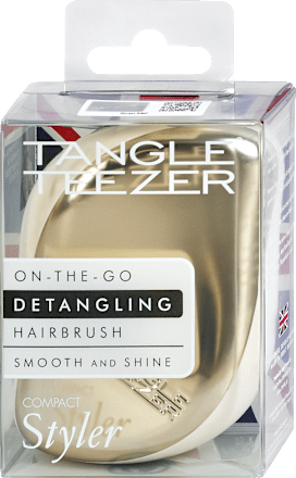 Compact Styler Haarbürste silber Tangle Teezer