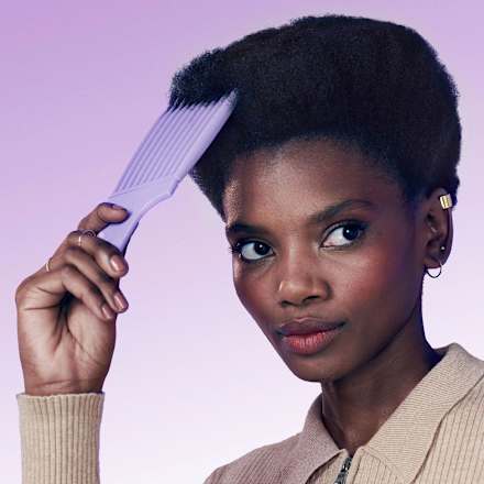 Lockenkamm Hair Pick Lilac Tangle Teezer