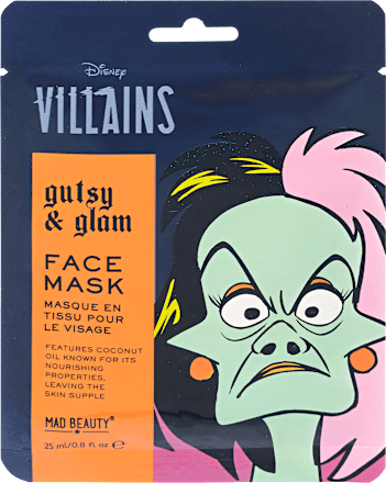 Villains Arcmaszk különböző mintával Disney
