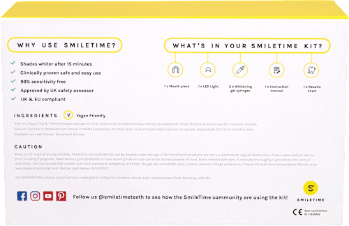 Zestaw do wybielania zębów SmileTime