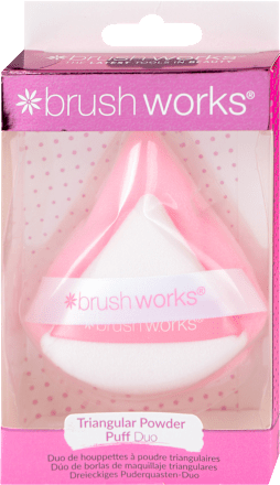brush works - Trouglasti sunđeri za nanošenje šminke brush works
