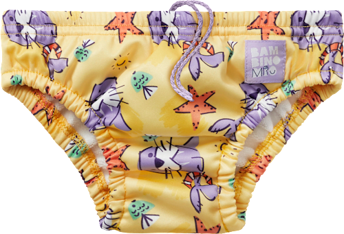 Schwimmwindel wiederverwendbar, Motiv Robben, Gr. XL (2-3 Jahre) Bambino Mio