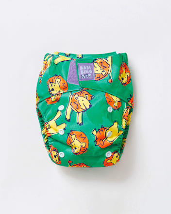 Stoffwindel wiederverwendbar, Motiv Löwe Bambino Mio