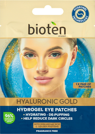 Хидрогел пачове за зоната под очите Hyaluronic Gold bioten
