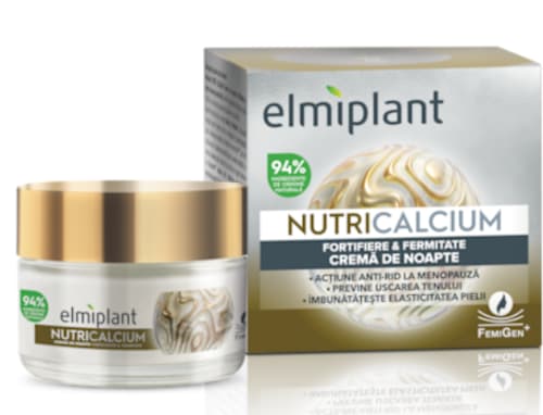 Cremă Nutricalcium de noapte pentru față Elmiplant